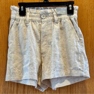 Hollister High Waist Cream Shorts